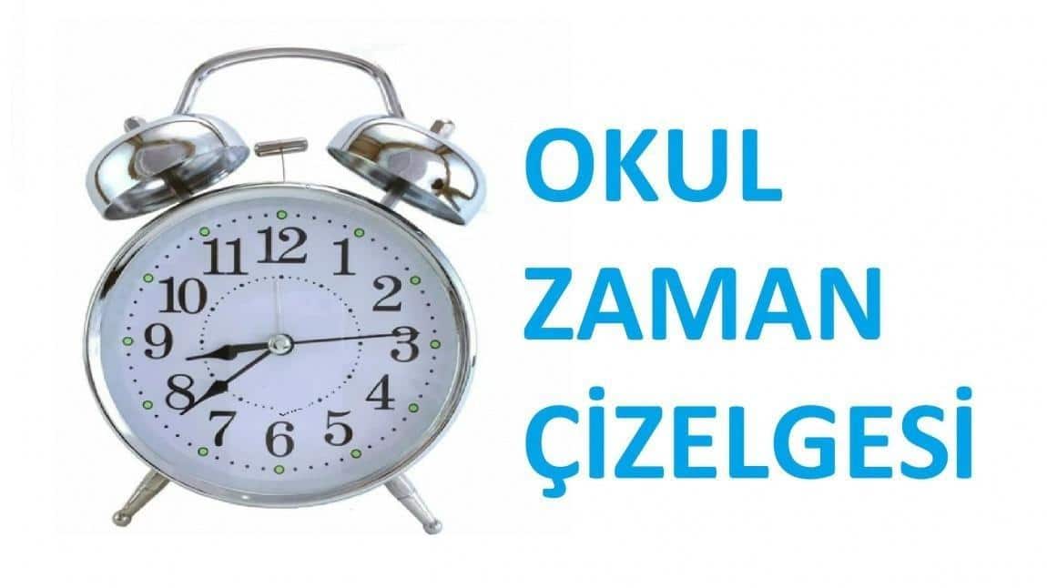 Okulumuz Zaman Çizelgesi